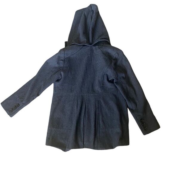 Guess Gray Wool Blend Toggle Closure Pea Coat. Size Small. - Picture 5 of 12